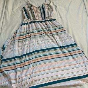 LC Lauren Conrad - Multi Colored Stripped Dress - Woman’s Size 6
